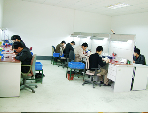 手板廠后處理車間